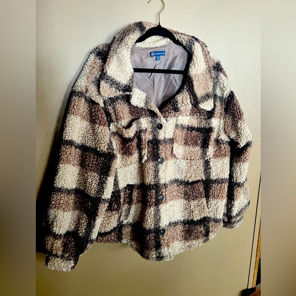 Democracy Teddy Bear Jacket